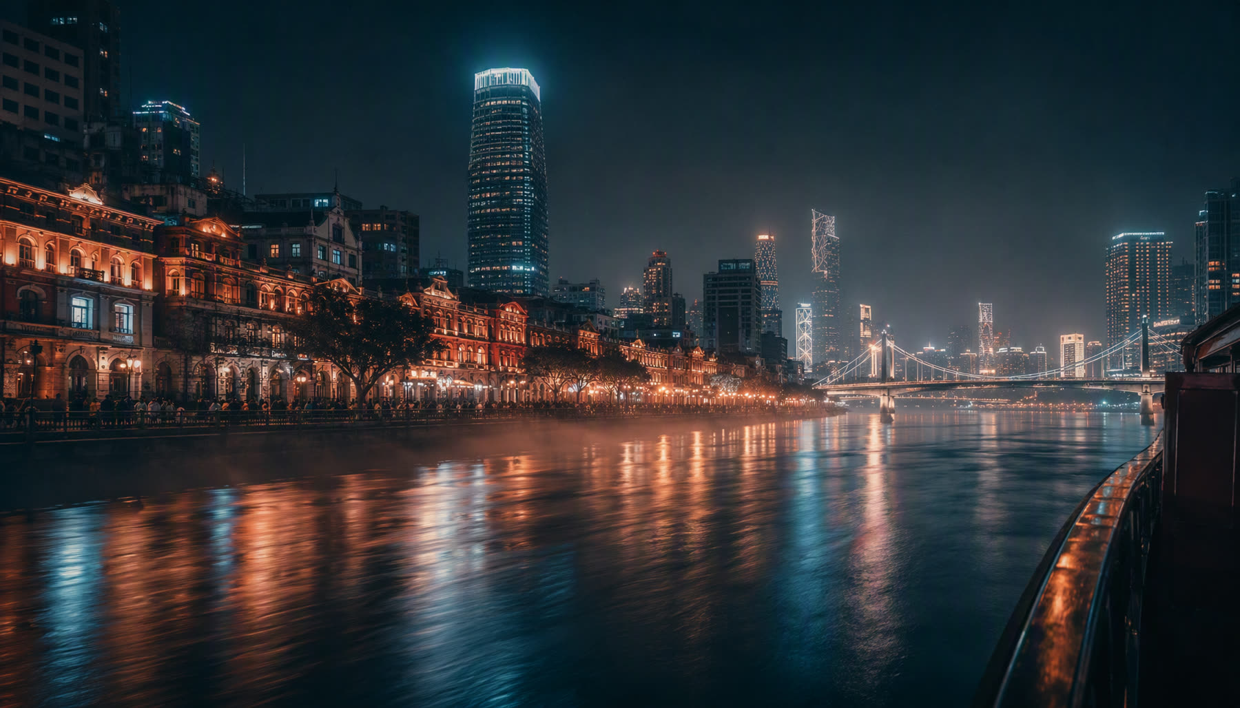 珠江夜色
